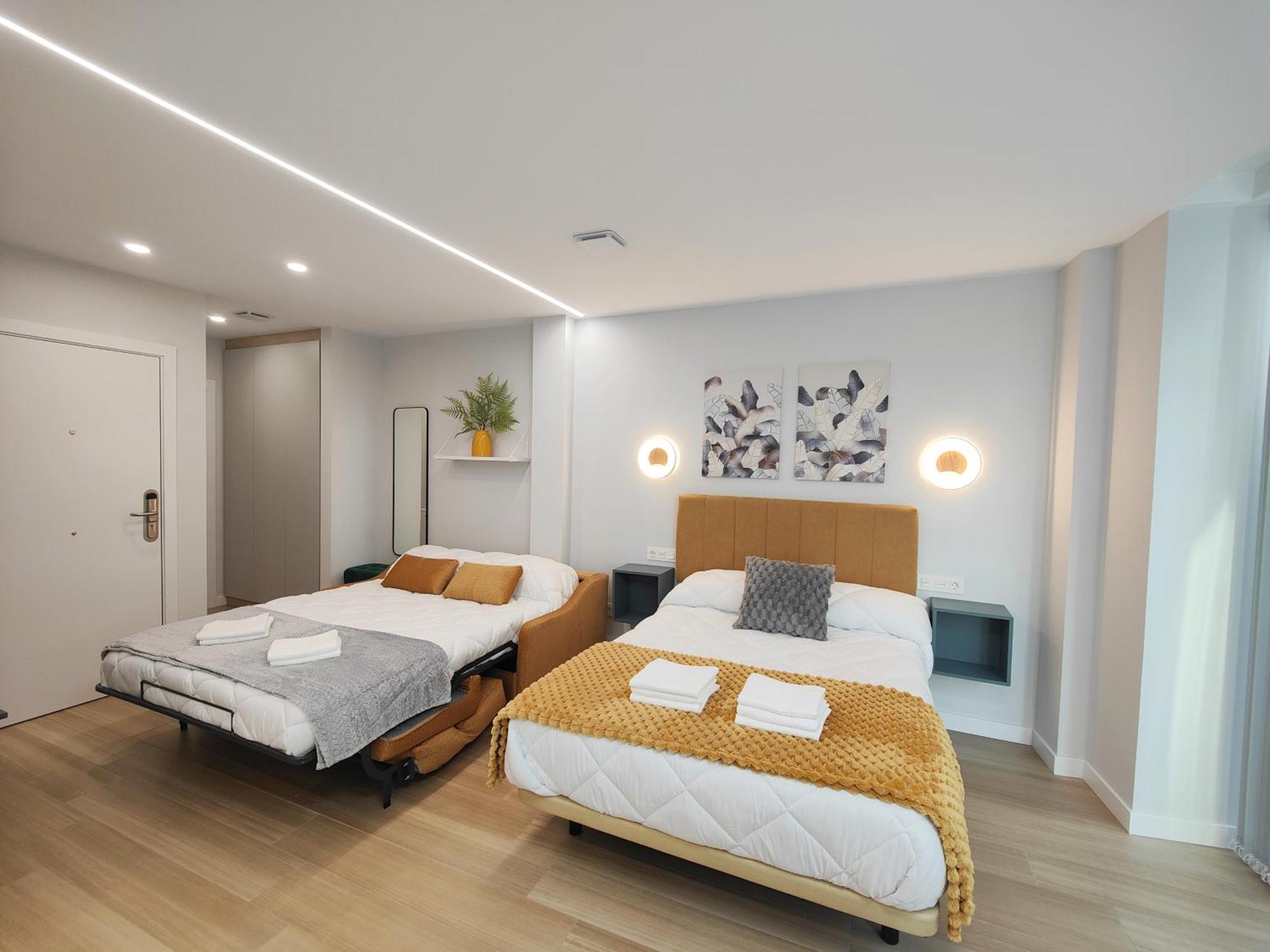 Apartamentos Centro Oviedo Caveda Luaran gambar