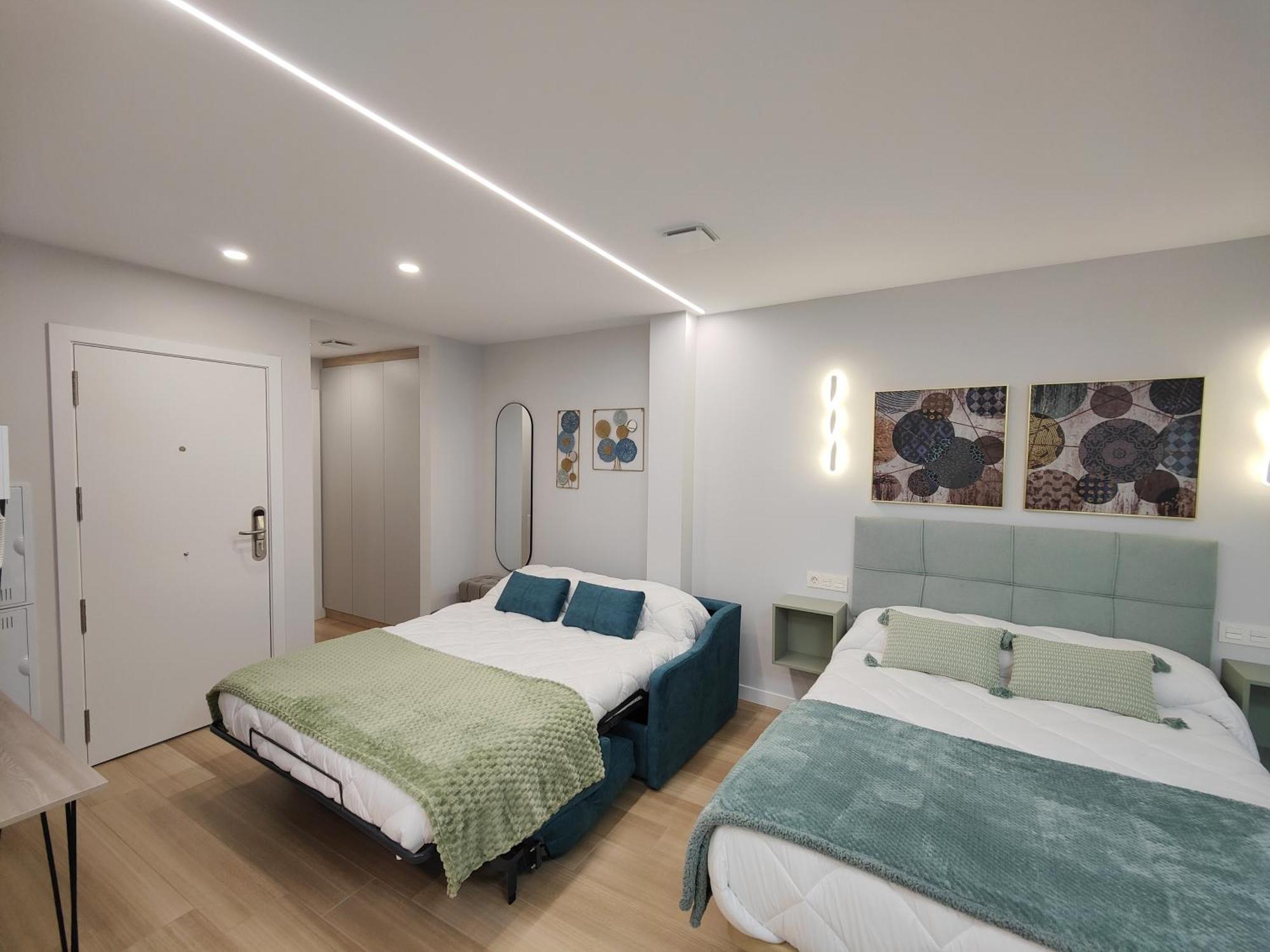 Apartamentos Centro Oviedo Caveda Luaran gambar